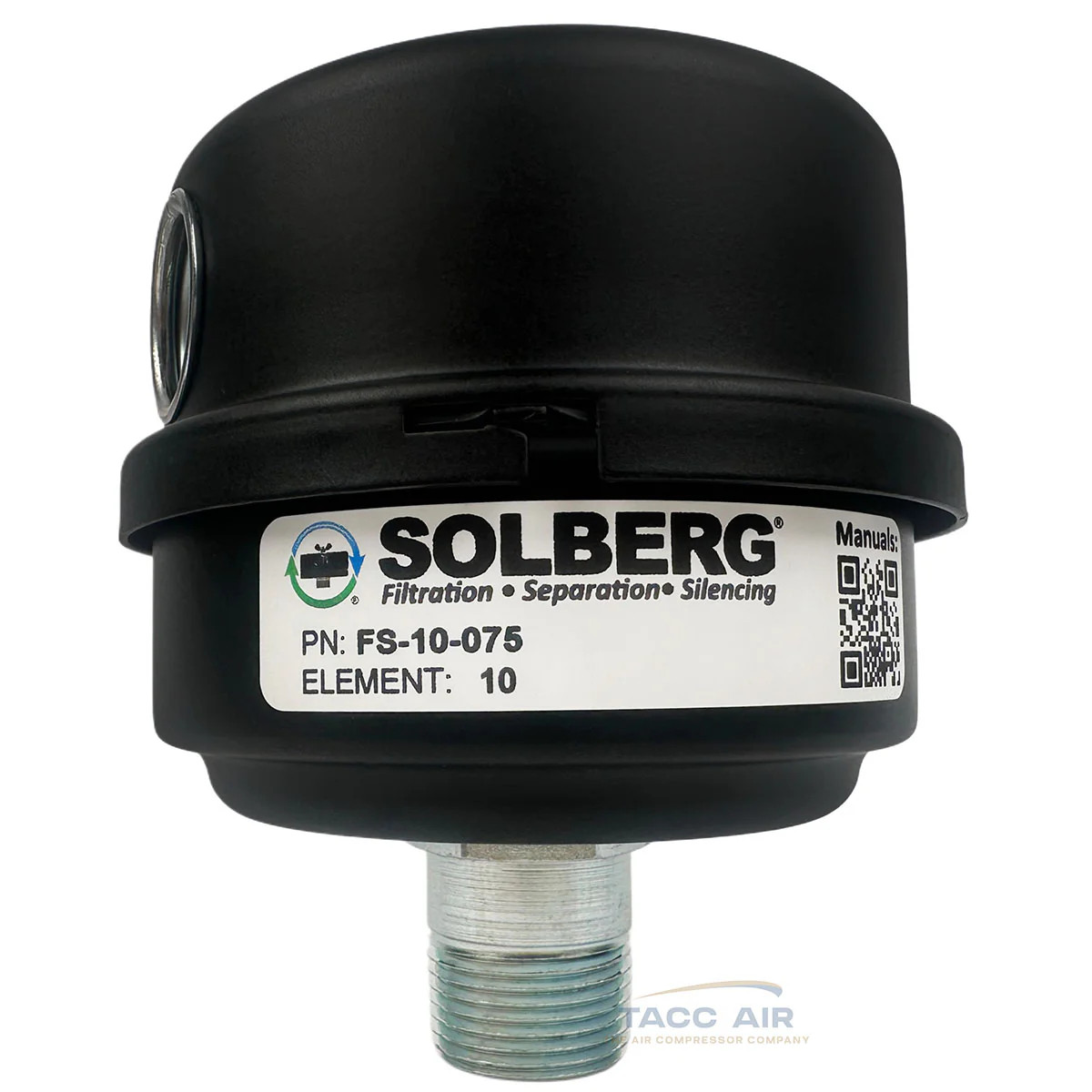 Intake Filter Silencer Metal Housing Canister Usa Made