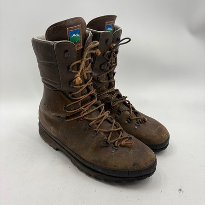 Cabelas by Meindl Mens Insulated Waterproof Leather Hiking Boots Size 13