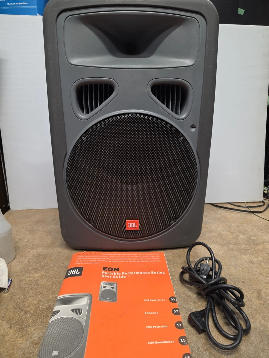 JBL EON 15 Inch Pro Audio Speakers for sale | eBay