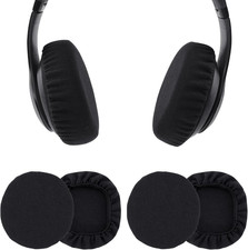 2 Pairs Headphone Earpad Covers Sweatproof Washable Stretchable Ear Pads