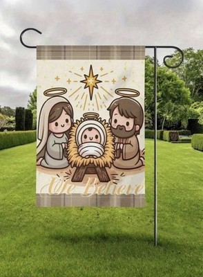 Manger Scene ~ Holiday ~ Garden Flag ~ 12 x 18'' ~ NEW!