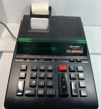 Sharp  EL-2630 Two Color Printing Calculator ...