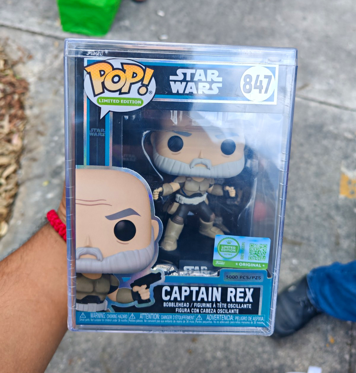 SF・ファンタジー・ホラー 847 STAR WARS Funko Pop Captain Rex Funko Pop! Star Wars Captain Rex #847 Limited Edition Bobble-Head