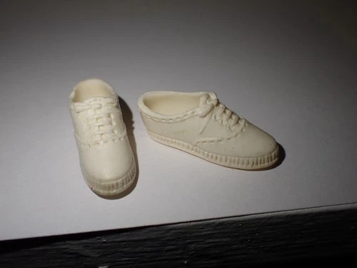 Vintage Mattel Barbie Doll Squishy Tennis Shoes Sneakers Japan