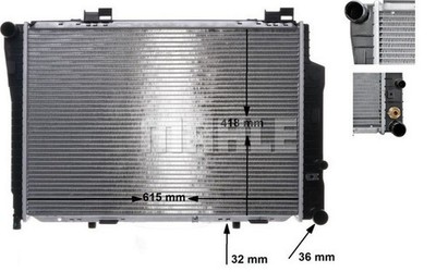 Mahle Radiator [CR270000S] US
