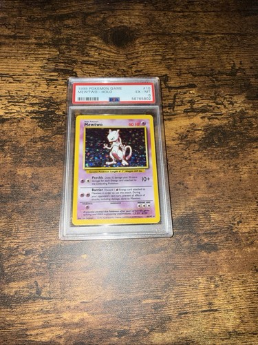 Mewtwo graded PSA 6 for sale on eBay
