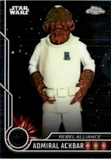 2023 Topps Chrome Star Wars 47 Admiral Ackbar