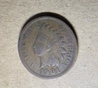 1901 P Indian Head Penny 1 Cent