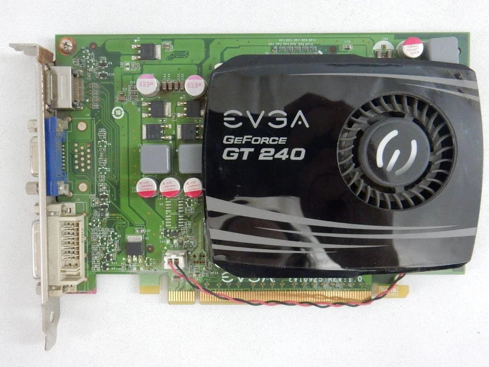 Evga Nvidia GeForce GT 240 GT240 EV10925 01G-P3-1236-LR DDR3  PCI-E - Image 2 of 4