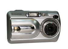 Fujifilm FinePix A340 4.0MP Digital Camera Silver Retro Y2K Vintage Japan REPAIR