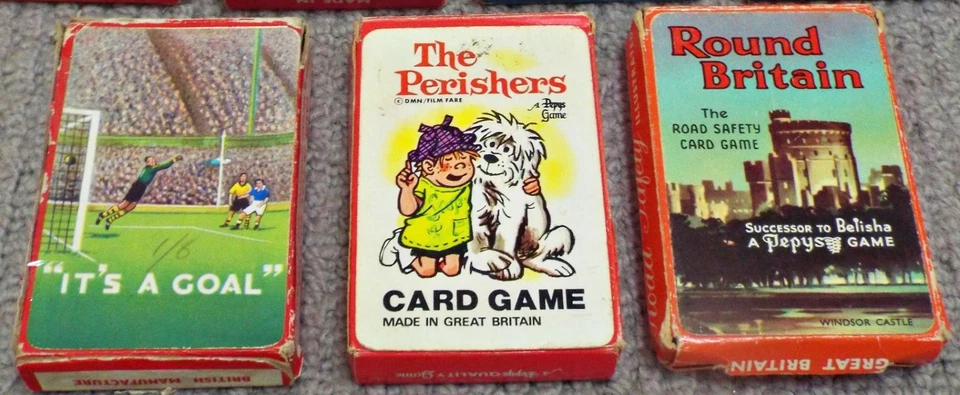 Pepys Card Games Group of Seven Vintage Cards Game (154) - Image 3 of 4