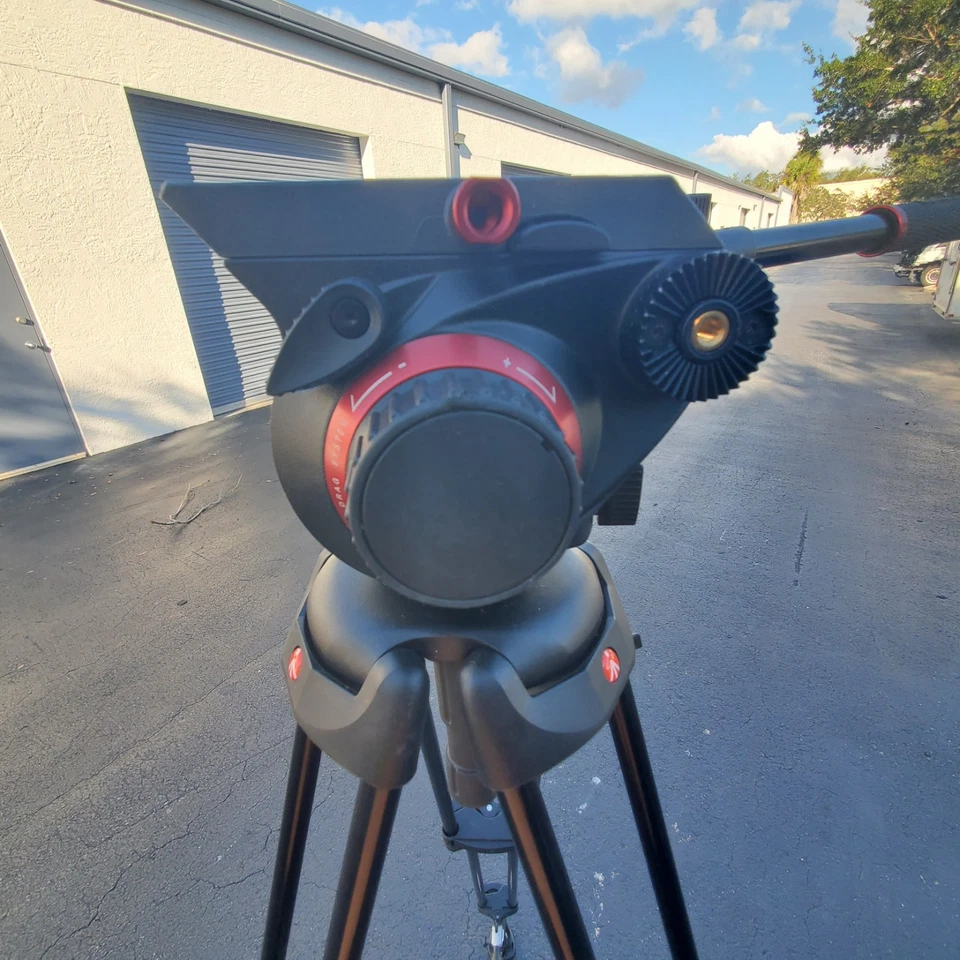 Manfrotto 504HD Head & 546B Professional Tripod Bundle Photography READ DESCRIPT - Image 4 of 4