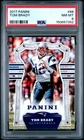 2017 PANINI #66 TOM BRADY PSA 8