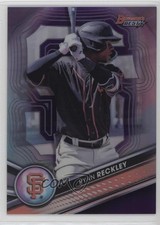 2022 Bowman's Best Top Prospects Purple Refractor 25/250 Ryan Reckley #TP-15 0q3