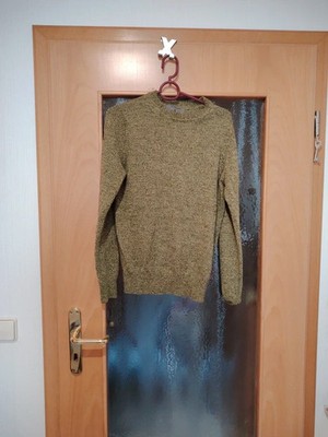 Giordano Damen Strickpullover in Grün meliert Gr. S
