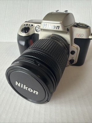 Nikon N60 35mm Film Camera With 28-80mm Lens/TESTED And WORKING