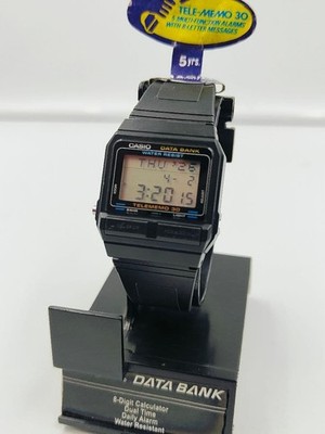 CASIO DB-30 DATA BANK 腕時計 Casio DB30 Data Bank Wristwatch Vintage Telememo 30 Alarm