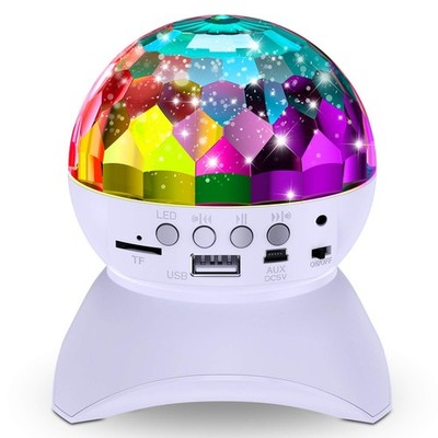 Disco Ball Home Party Light Show with Built-in Bluetooth Speaker Sound Active