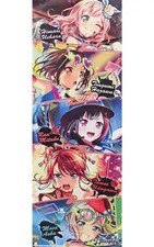 BanG Dream! Girls Band Party! Afterglow Mini Poster Anime Collectible 180×515mm