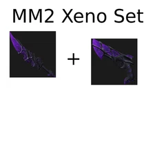 Murder Mystery 2 (MM2) 🧊 Xeno Set 🧊 Xenoknife + Xenoshot