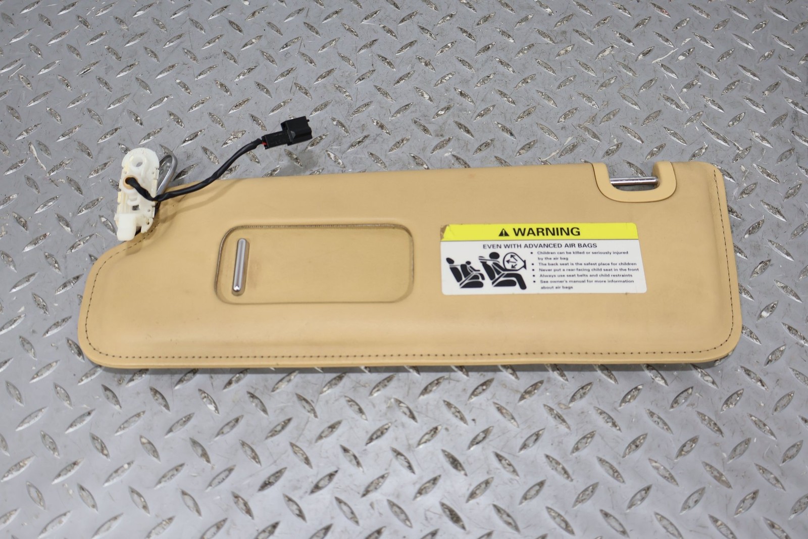 Bentley Continental GT 2003-2010 Left, right Sun visors Pair Cream