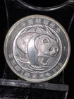 Panda Bear Chinese Vintage Coin 1 Troy Oz .999 Fine Pure Silver Round Medal E40