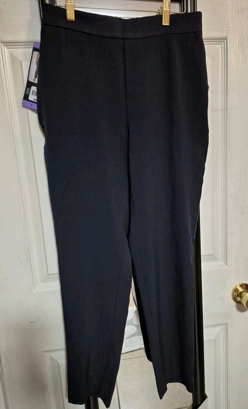 Banana Republic Women's Tapered Pull-On Pants, Black, Size 4 NWT