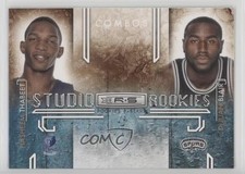 2009-10 Panini Rookies & Stars Studio Combos Hasheem Thabeet DeJuan Blair #8 c7w