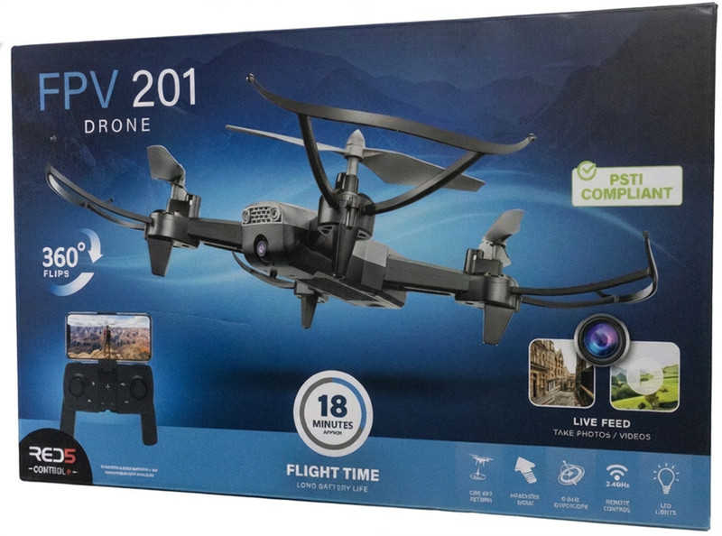 FPV Swift Drone RED5 Drone With Camera Working Comes With Accessories