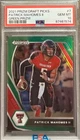 2021 Patrick Mahomes II Panini Prizm DP Green Prizm #7 PSA 10 GEM MT - CHIEFS