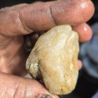 Lot of 3 Quartz Rough White/Gray Translucent, Lapidary, Cabbing 1lb 5.3oz — photo 5