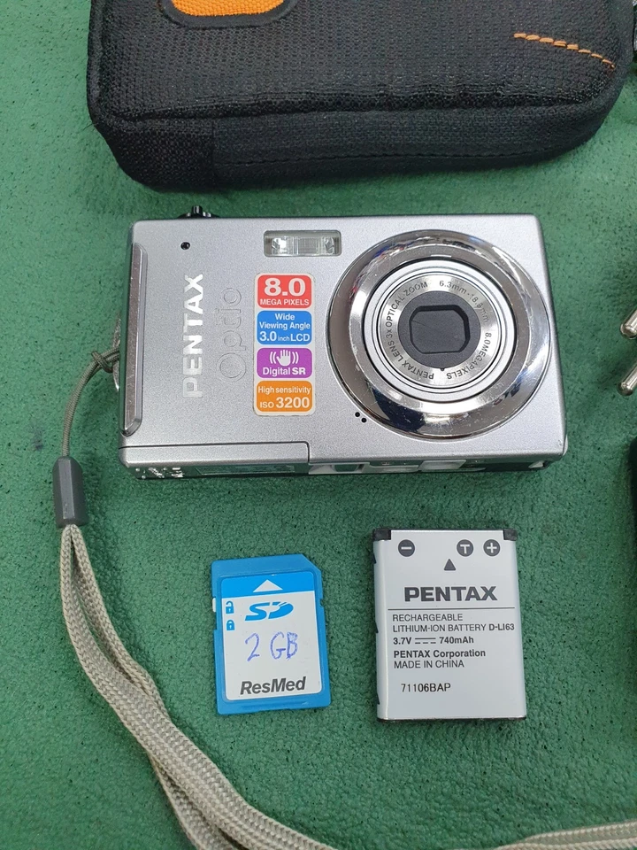 Pentax Optio V10 Digitalkamera  8MP *TOP* - Bild 2 von 4