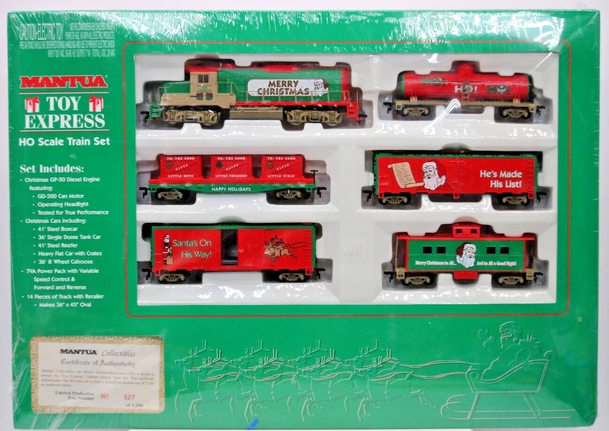 Mantua Collectibles Toy Express Limited Christmas Train Set 527