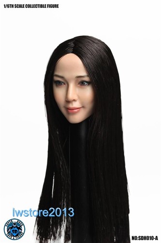 SUPER DUCK 1:6 SDH010A Tia Keiko Head Sculpt For 12" Female TBL PH Figure Body - Picture 6 of 6