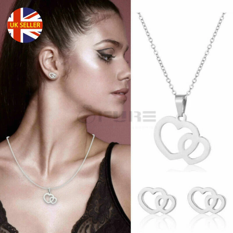 Simple stud hotsell necklace