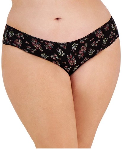 Nwt Charter Club Taglie Forti Bello Cotone Bikini Intimo Nero Nwt Charter Club Taglie Forti Bello Cotone Bikini Intimo Nero