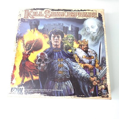 Kill Shakespeare Board Game Semi-Cooperative  2-4 Players  IDW Games  BRAND NEW