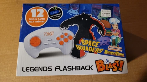 AtGames Legends Flashback Blast 12 Video Game System and Wireless Controller