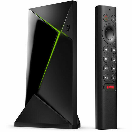 NVIDIA SHIELD Remote; Voice Search, Motion-Activated, Backlit Buttons,  Customizable Menu Buttons, and IR Blaster to Control your TV