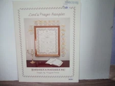 Margaret McKee Lord's Prayer Sampler Cross Stitch  Design Chart Leaflet 1989