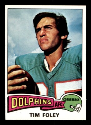 1975 Topps Football #521 Tim Foley NM/MT *d2