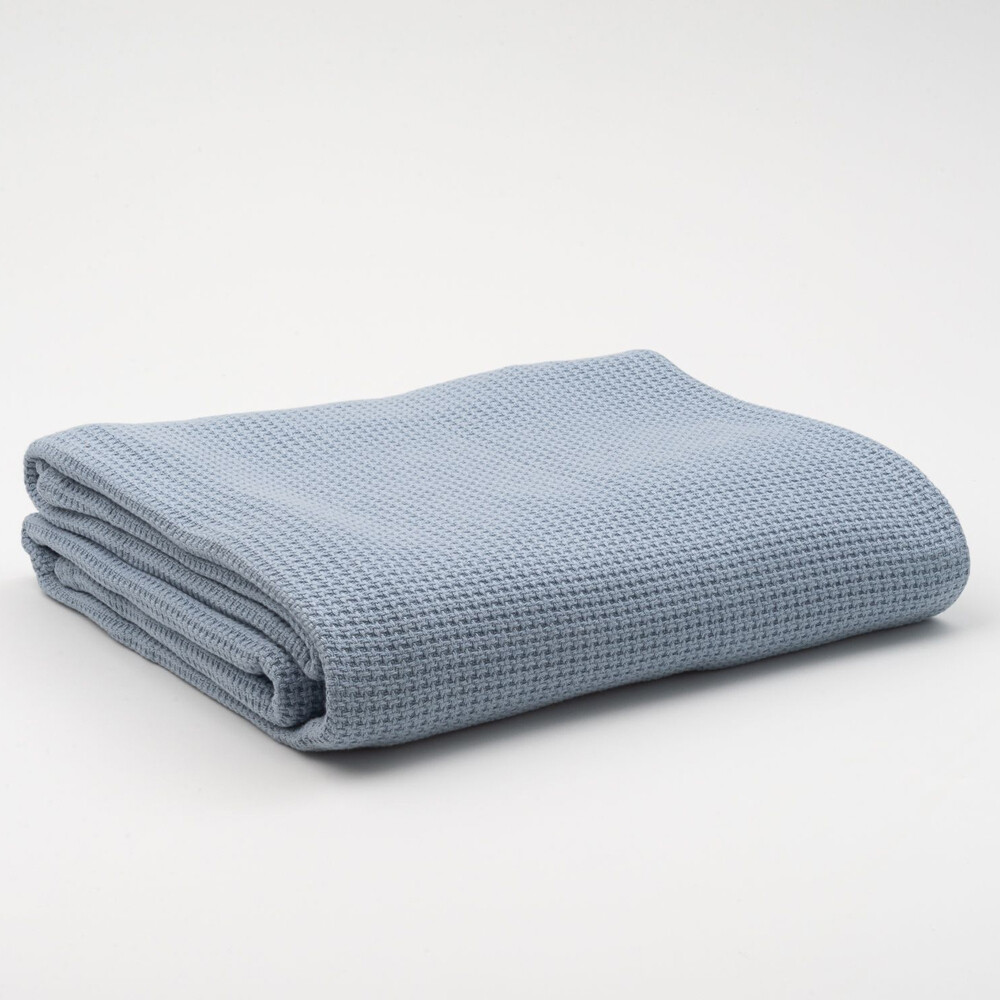 Onkaparinga Heirloom Queen/King Bed Bamboo Cotton Blanket Bedding Light