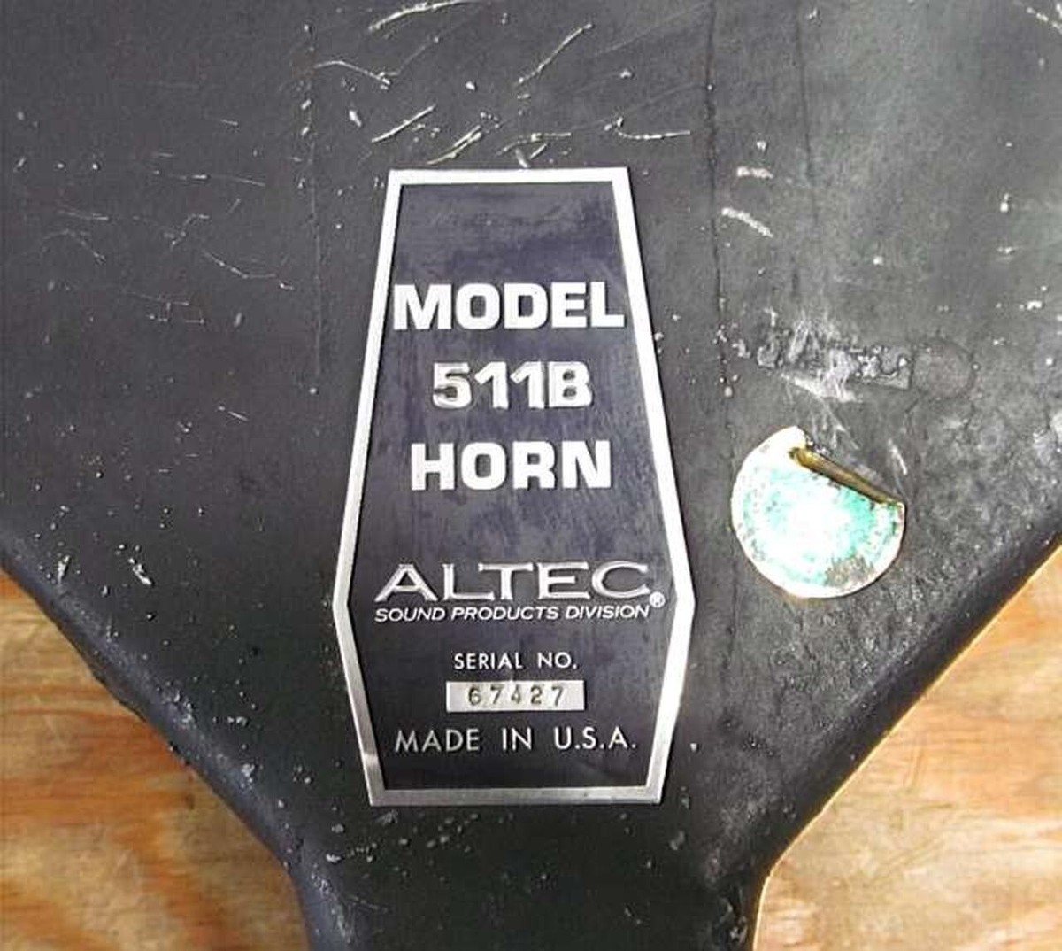 Altec Lansing 511B Vintage Speaker Horn pair from JAPAN | eBay