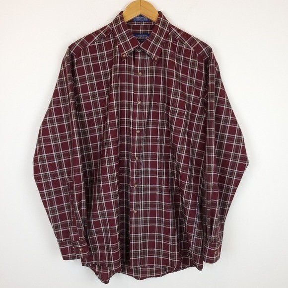 Vintage Pendleton Worsted Wool Plaid "Sir Pendlet… - image 1