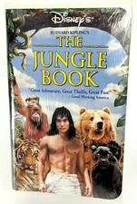 The Jungle Book Walt Disney Home Video VHS Video Clamshell - FACTORY SEALED