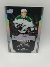 2016-17 UD Black Lustrous Rookies Esa Lindell /299 Auto Rookie RC - #46