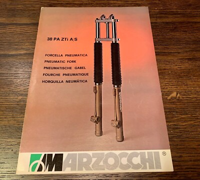 Marzocchi Front Fork Shock Suspension Brochure - PA ZTI A/S 35mm 38mm
