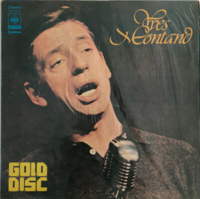 Yves Montand - Gold Disc (Le Paris D Yves Montand) / VG+ / LP, Comp