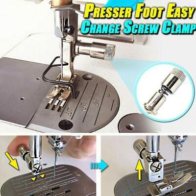 1PC Presser Foot Easy Change Screw Clamp Spring Easy Holder Sewing Machine TooYF 