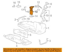 GM OEM 06-08 Canyon Fuel System Fuel System Components-Fuel Sender Unit 19167115